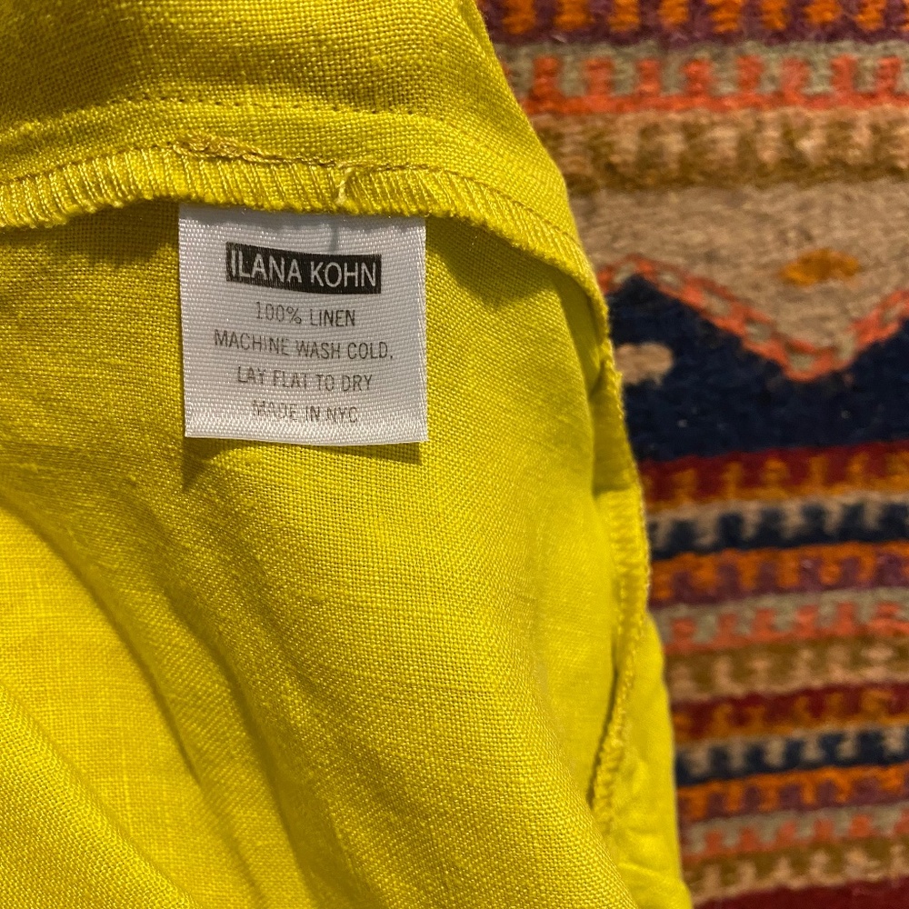 Ilana Kohn  Kacey Linen Dress - Sunshine - Picture 7 of 7